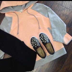 Fantastic Fawn Quilted Double Hoodie 🧡